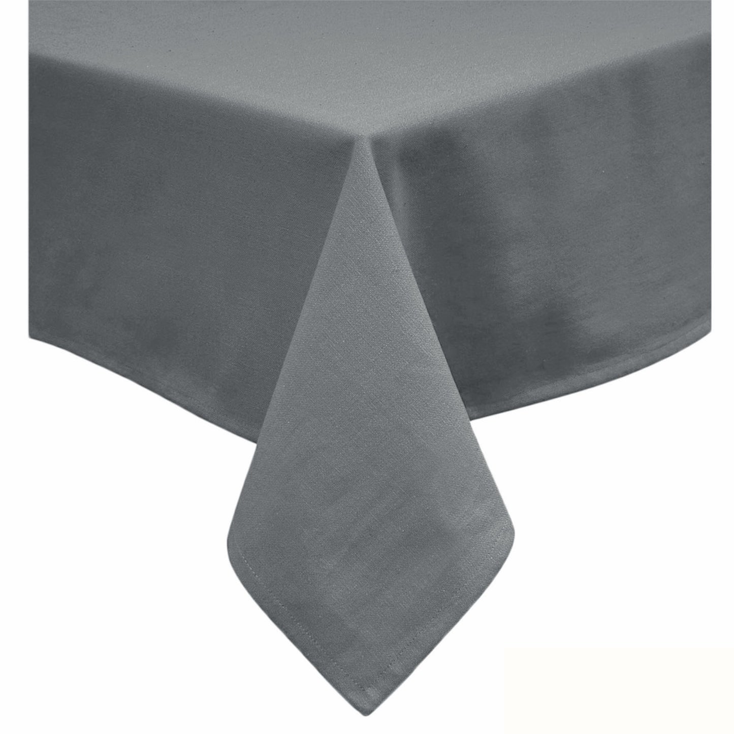 Hoydu Cotton Blend Table Cloth 180cm x 220cm - SLATE GREY V442-GNA-TABLEC-COTTON-220OB-SLATE