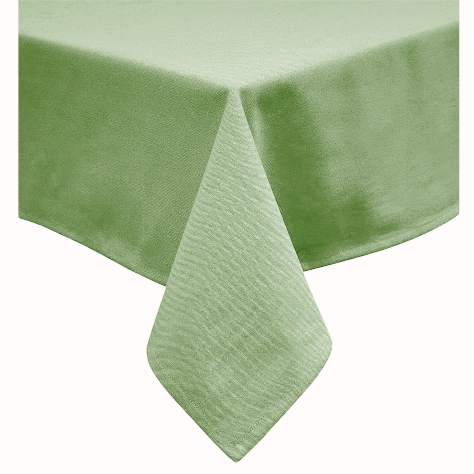 Hoydu Cotton Blend Table Cloth 150cm x 225cm - REED GREEN V442-GNA-TABLEC-COTTON-225OB-REEDGREEN