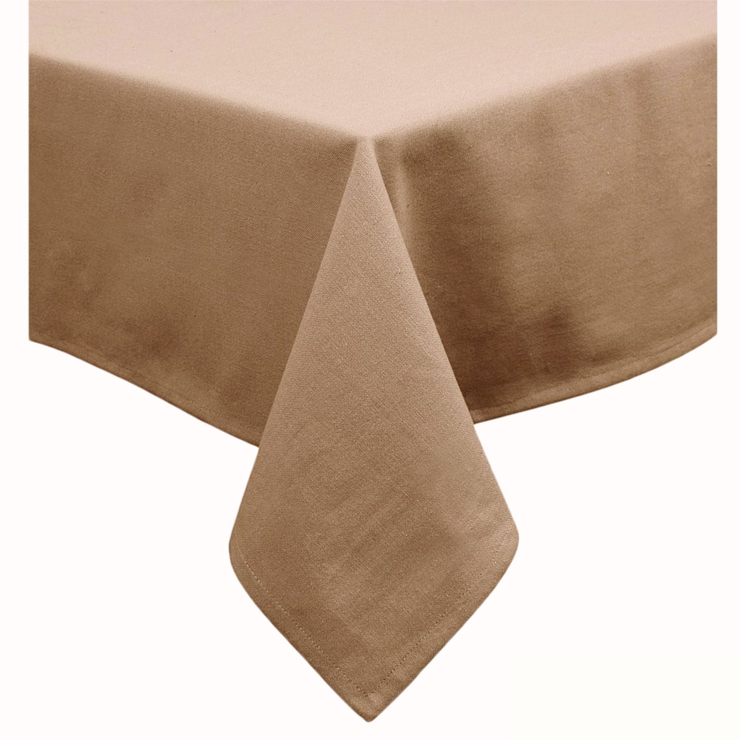 Hoydu Cotton Blend Table Cloth 150cm x 225cm - SAND V442-GNA-TABLEC-COTTON-225OB-SAND