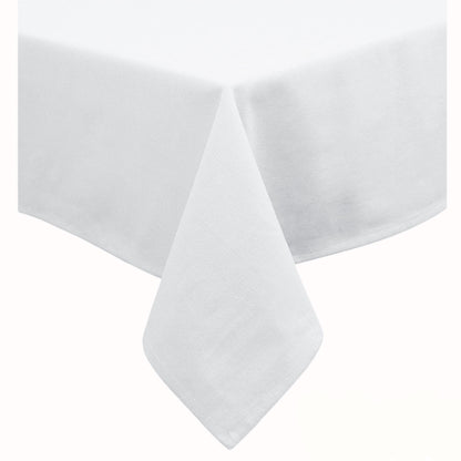 Hoydu Cotton Blend Table Cloth 170cm x 360cm - BRIGHT WHITE V442-GNA-TABLEC-COTTON-360OB-BRIGHTWHITE