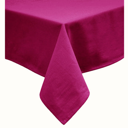 Hoydu Cotton Blend Table Cloth 170cm x 420cm - FUSCHIA V442-GNA-TABLEC-COTTON-420OB-FUSCHIA
