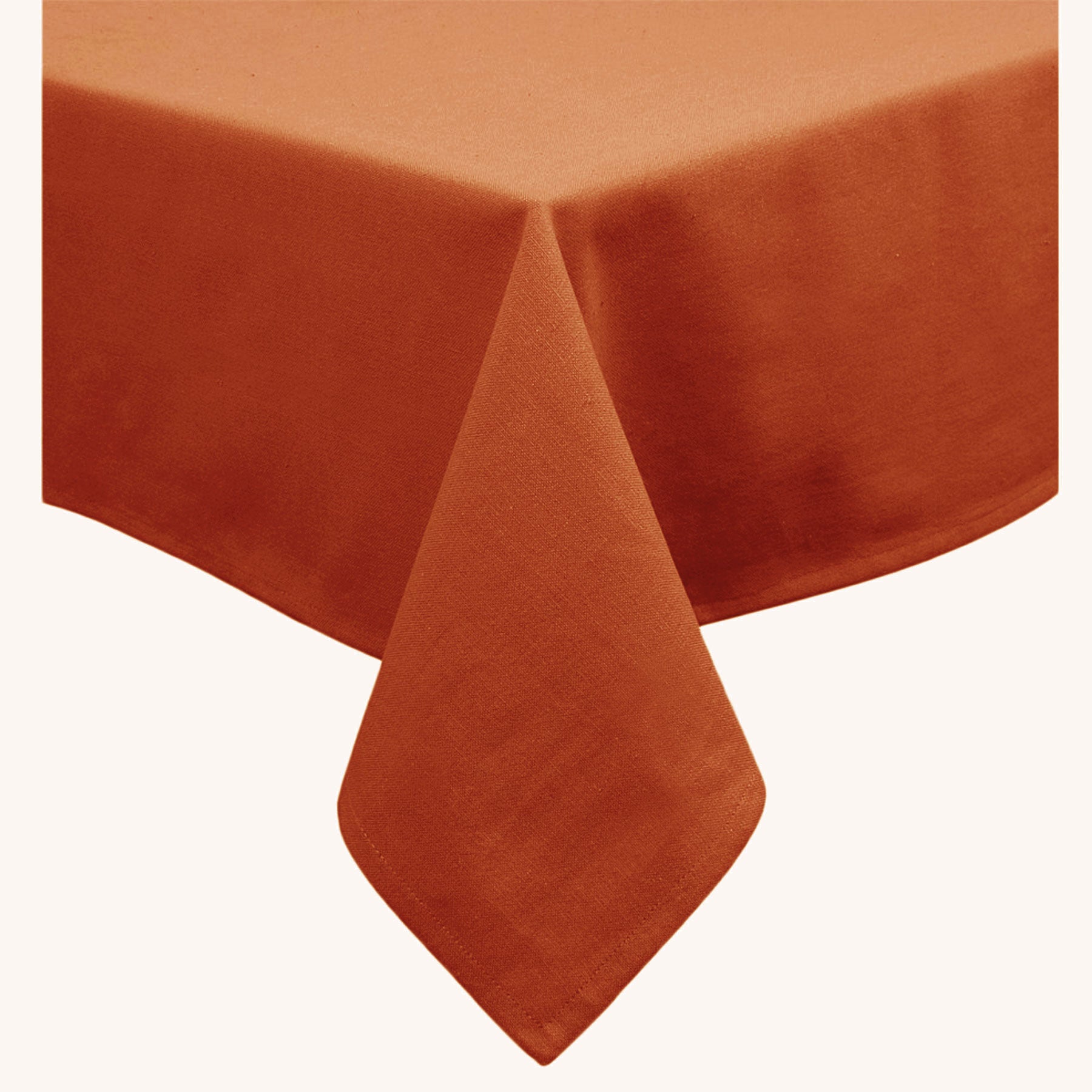 Hoydu Cotton Blend Table Cloth Mandarin 170x420cm V442-GNA-TABLEC-COTTON-420OB-MANDARIN