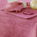 Damask Embossed Tablecloth 150 x 225 cm Mauveglow V442-GNA-TABLEC-DAMASK-225OB-MAUVEGLOW