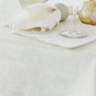 Damask Embossed Tablecloth 180 x 180 cm Bright White (aka Gardenia or Marshmallow) V442-GNA-TABLEC-DAMASKEMB-180SQ-WHITEMARSH
