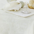 Damask Embossed Tablecloth 150 x 225 cm Bright White (aka Gardenia or Marshmallow) V442-GNA-TABLEC-DAMASKEMB-225OB-WHITEMARSH