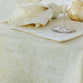 Damask Embossed Tablecloth 170 x 360 cm Ivory (aka Whisper White) V442-GNA-TABLEC-DAMASKEMB-360OB-IVORYWHISPER