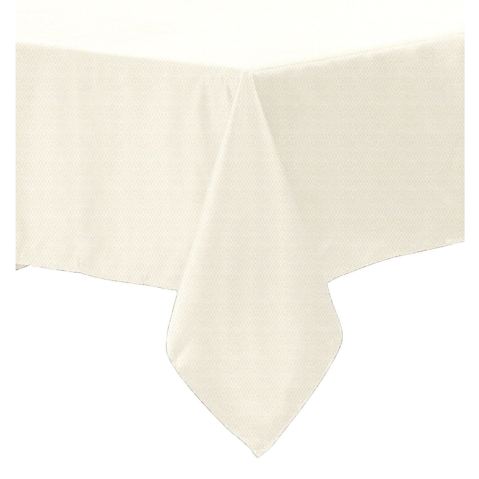 Polyester Cotton Tablecloth Ivory 180 x 180 cm V442-GNA-TABLEC-POLYCOTTON180-IVORY-SQ