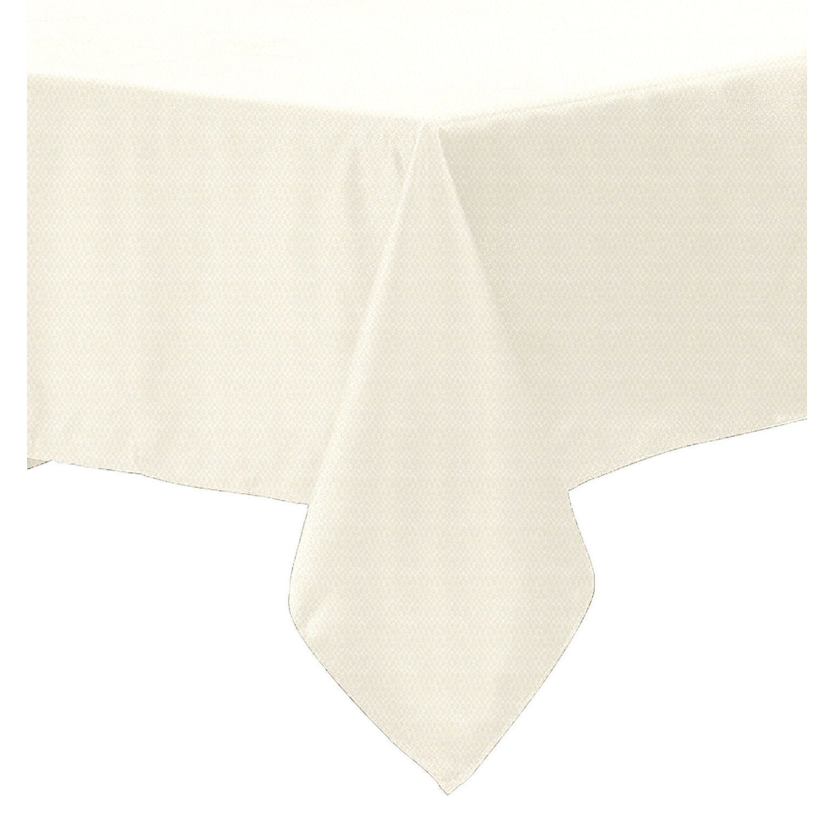 Polyester Cotton Tablecloth Ivory 180 x 180 cm V442-GNA-TABLEC-POLYCOTTON180-IVORY-SQ