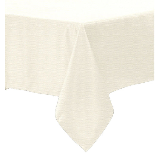 Polyester Cotton Tablecloth Ivory 180 x 180 cm V442-GNA-TABLEC-POLYCOTTON180-IVORY-SQ