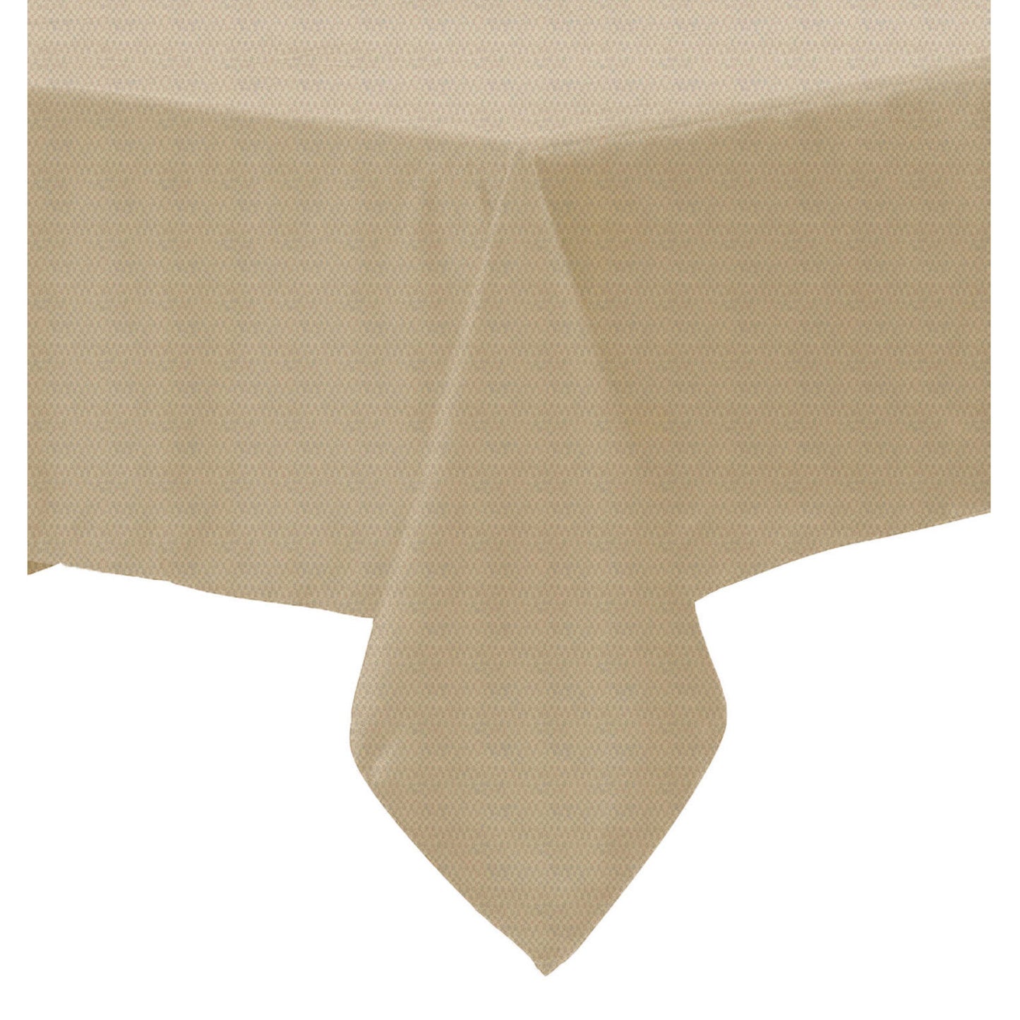 Polyester Cotton Tablecloth Latte 220 cm Round V442-GNA-TABLEC-POLYCOTTON220-LATTE-RD