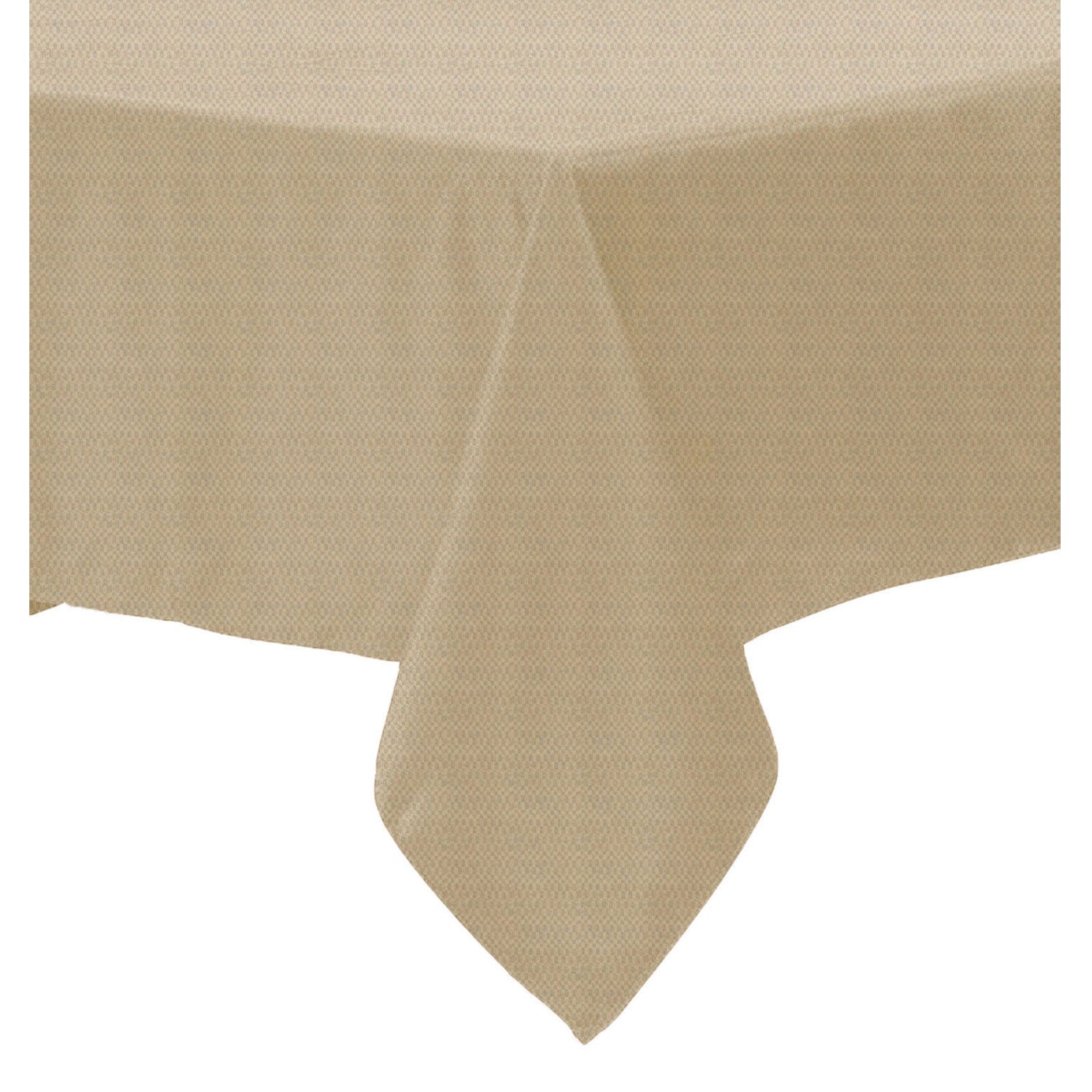 Polyester Cotton Tablecloth Latte 220 cm Round V442-GNA-TABLEC-POLYCOTTON220-LATTE-RD