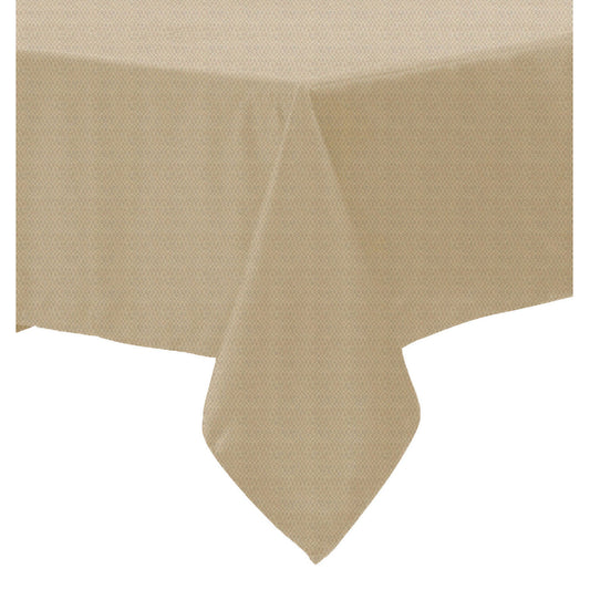 Polyester Cotton Tablecloth Latte 220 cm Round V442-GNA-TABLEC-POLYCOTTON220-LATTE-RD