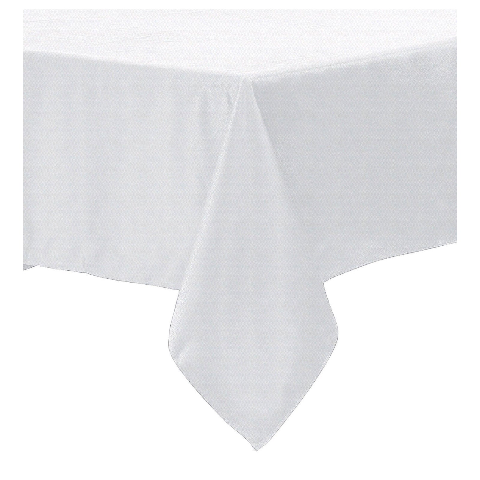 Polyester Cotton Tablecloth White 150 x 220 cm V442-GNA-TABLEC-POLYCOTTON220-WHITE-RE