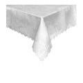 Jacquard Table Cloth White Rose Garden 150 x 220 cm V442-GNA-TABLEC-ROSEGARDEN220CM-WHITE-RE