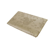 Jacquard Table Cloth Roses Latte 135 x 180cm Rectangle V442-GNA-TABLEC-ROSES135CM-LATTE-RE