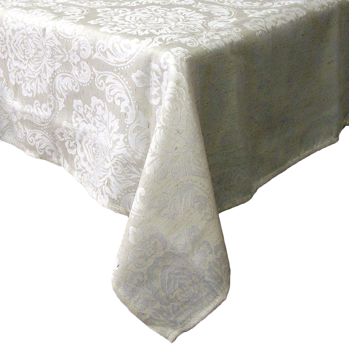 Royale Damask Table Cloth Cream 160 x 270 cm V442-GNA-TABLEC-ROYALE270RE-CREAM-RE