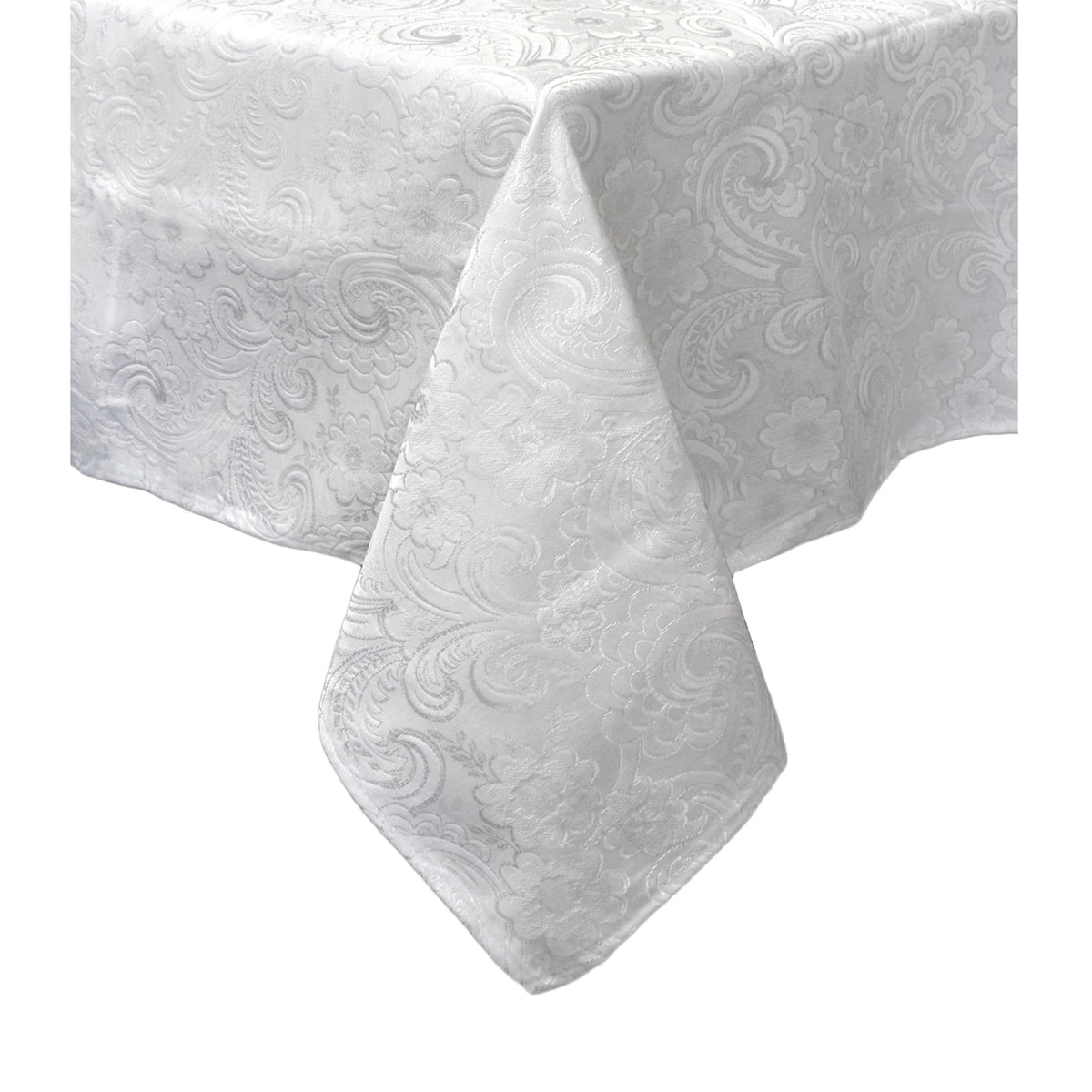 Salonika Blossom Tablecloth White 180 x 400 cm V442-GNA-TABLEC-SALONIKABLOSSOM400RE-WHITE-RE
