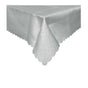 Jacquard Table Cloth Scribble Grey 150 x 270 cm V442-GNA-TABLEC-SCRIBBLE270CM-GREY-RE