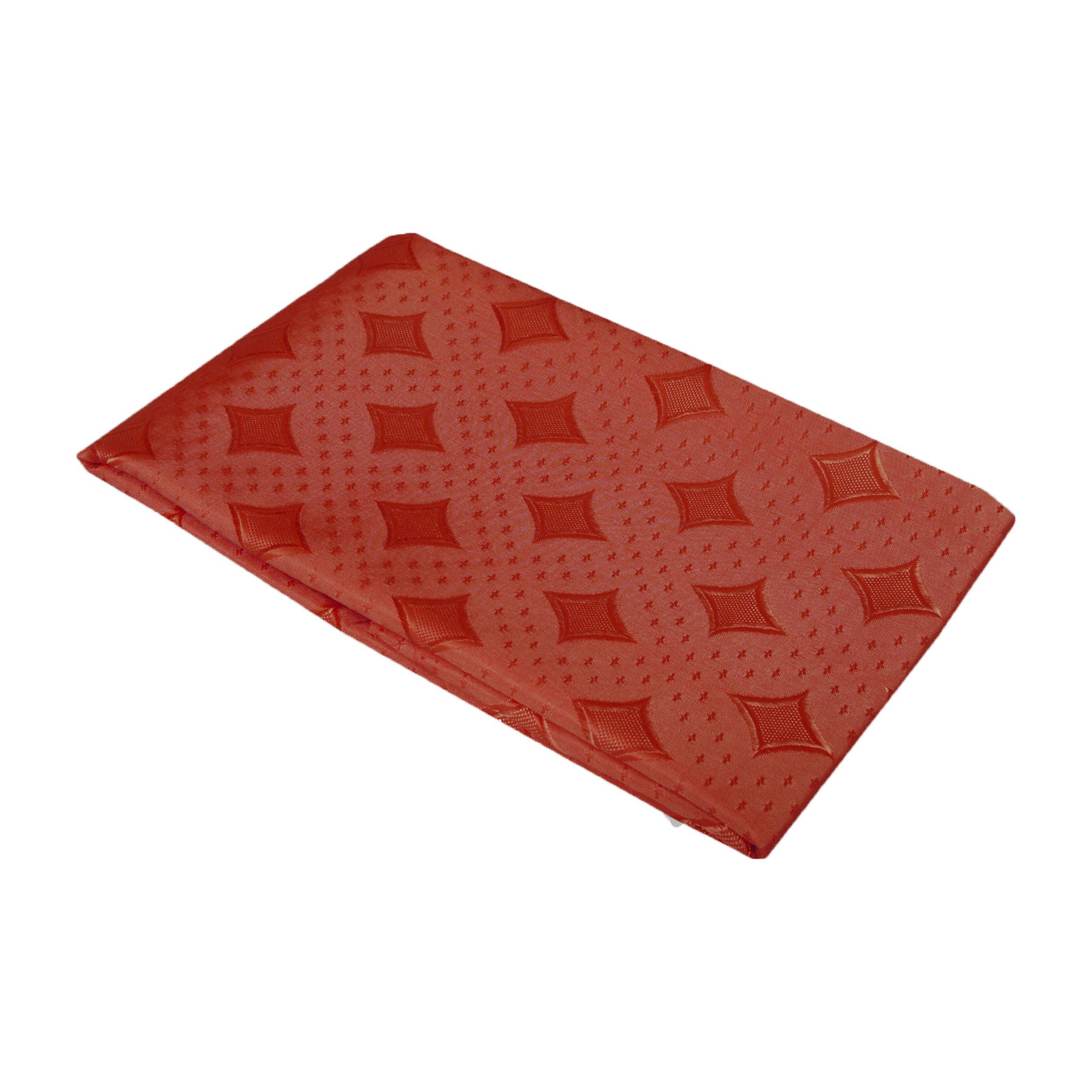 Jacquard Table Cloth Rust Stars 150 x 220 cm V442-GNA-TABLEC-STARS220CM-RUST-RE
