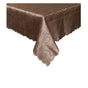 Jacquard Table Cloth Swirls Chocolate 180 cm Round V442-GNA-TABLEC-SWIRLS180CM-CHOCOLATE-RD