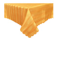 Jacquard Table Cloth Wide Stripes Orange 135 x 180 cm V442-GNA-TABLEC-WIDESTRIPES180CM-ORANGE-RE