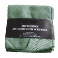 Pack of 4 - Dish Scrubber Cloth - GREEN V442-GNA-TEAT-SCRUBBER-GREEN