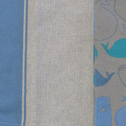 Home Oasis Set of 3 Printed Cotton Rich Tea Towels 50 x 70 cm Whale Grey V442-GNA-TEAT-WHALESETOF3-GREY-RE