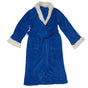 Sherpa Bath Robe Blue S/M V442-GXY-BATHROBE-SHERPA-BLUE-S