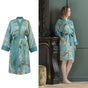 Bedding House Van Gogh Almond Blossom Blue Kimono Bath Robe Small/Medium V442-HIN-BATHROBE-ALMONDBLOSSOM-BLUE-S