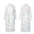 PIP Studio Les Fleurs Cotton Bath Robe White XXL V442-HIN-BATHROBE-LESFLEURS-WHITE-XXL