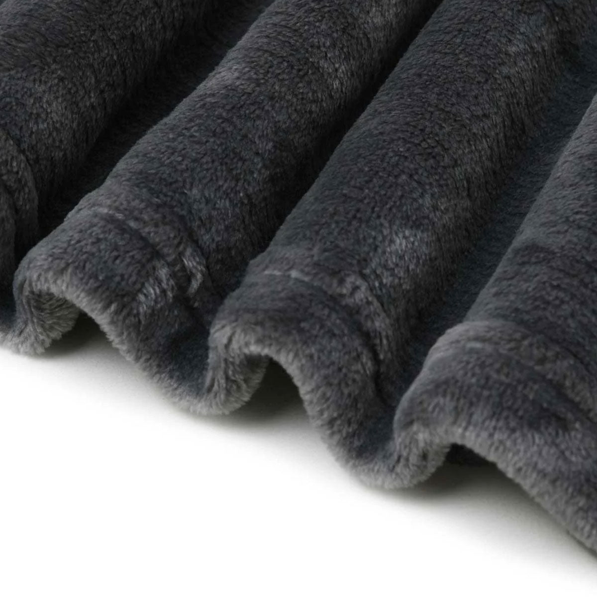 Accessorize Grey Super Soft Hooded Blanket Extra Large V442-HIN-BLANKET-HOODIE-GREY-L