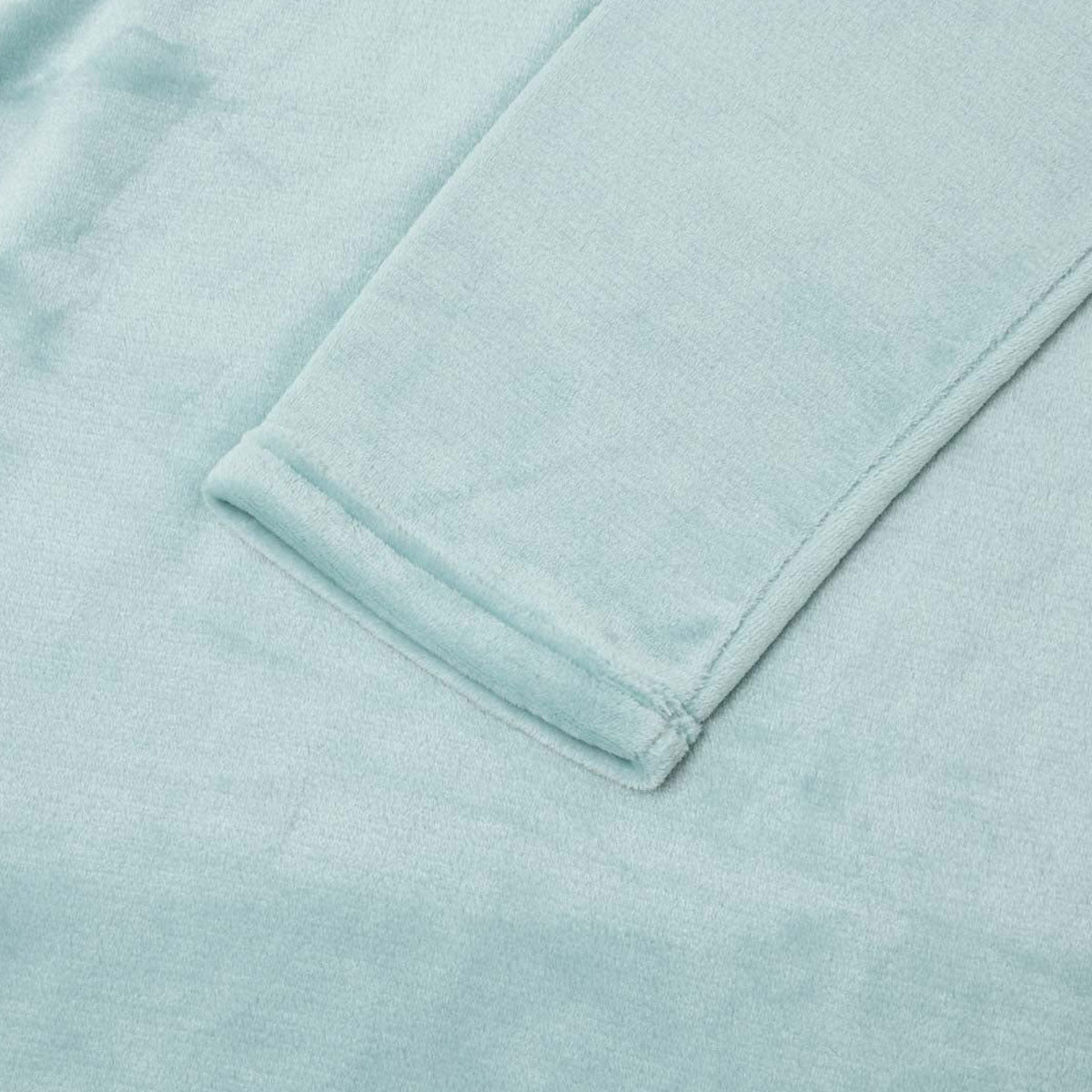 Accessorize Mist Super Soft Hooded Blanket Extra Large V442-HIN-BLANKET-HOODIE-MIST-L