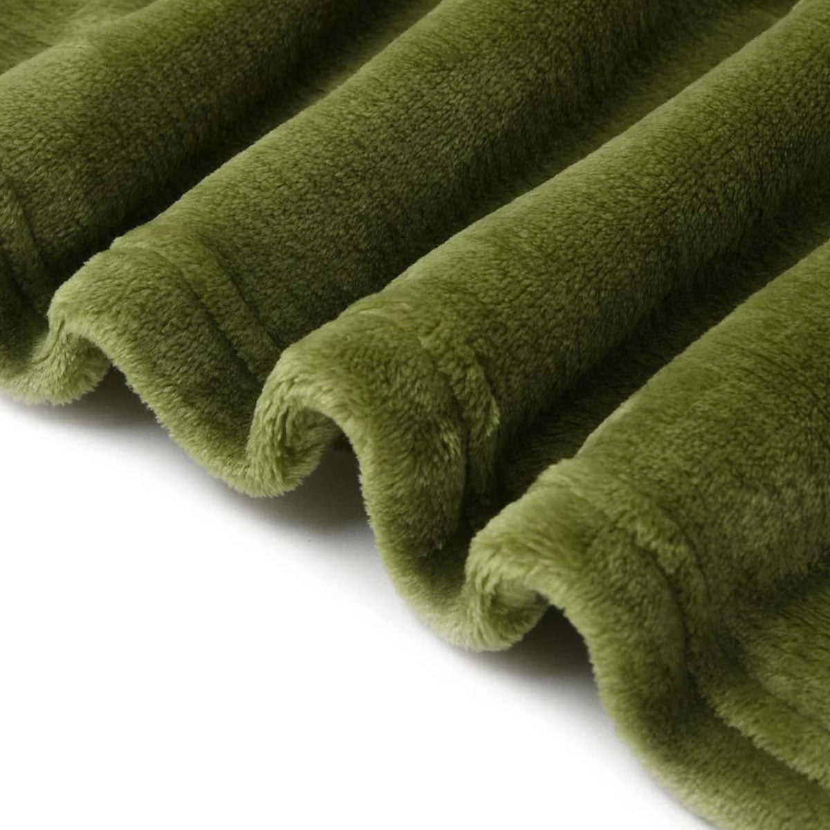 Accessorize Moss Green Super Soft Hooded Blanket Extra Large V442-HIN-BLANKET-HOODIE-MOSSGREEN-L
