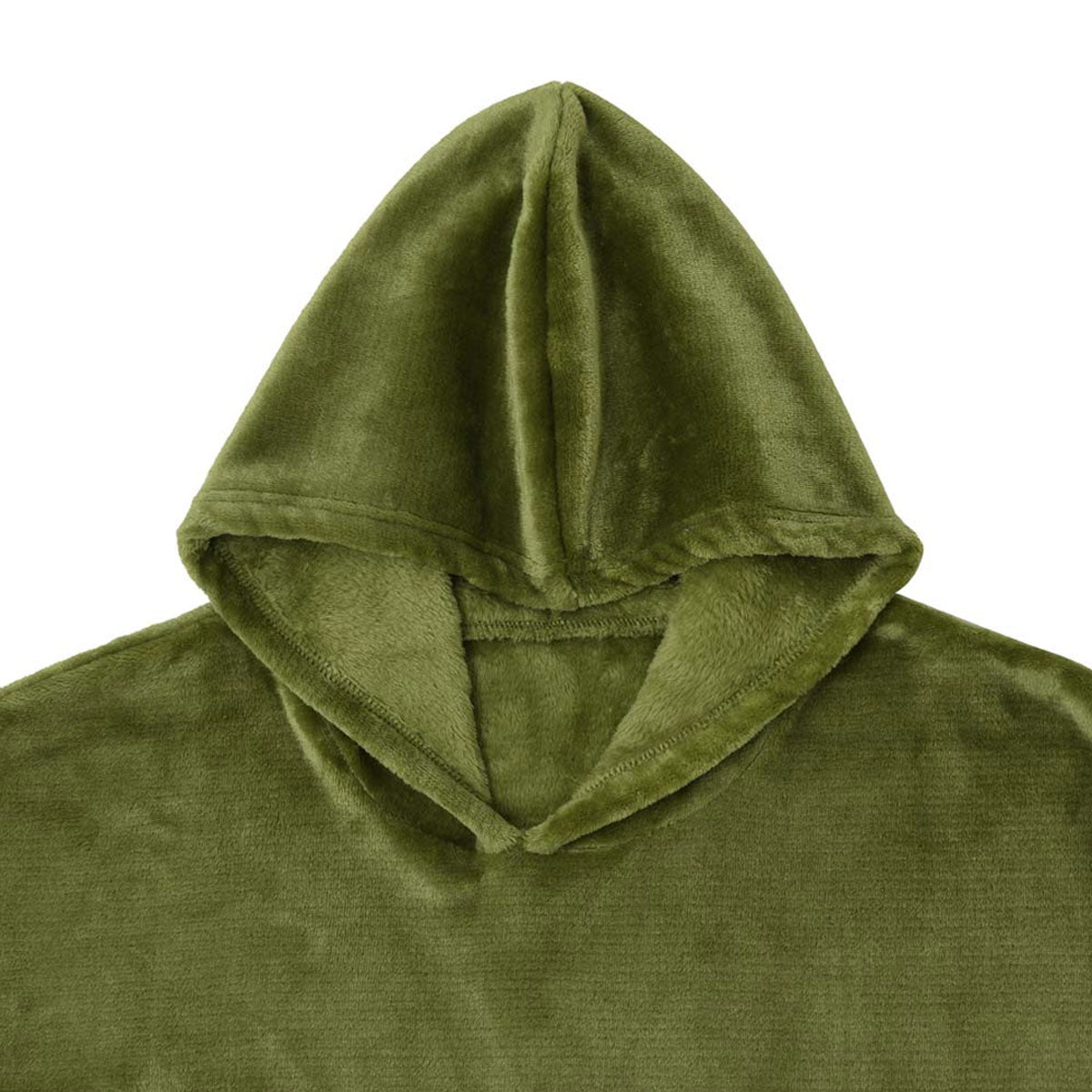 Accessorize Moss Green Super Soft Hooded Blanket Small/Medium V442-HIN-BLANKET-HOODIE-MOSSGREEN-S