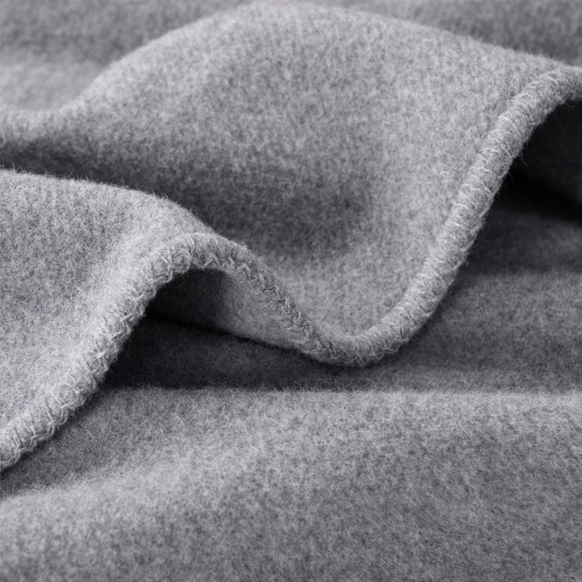 Laconia 400GSM Premium Australian Pure Wool Blanket Grey Super King V442-HIN-BLANKET-LACONIAWOOL-GREY-SK