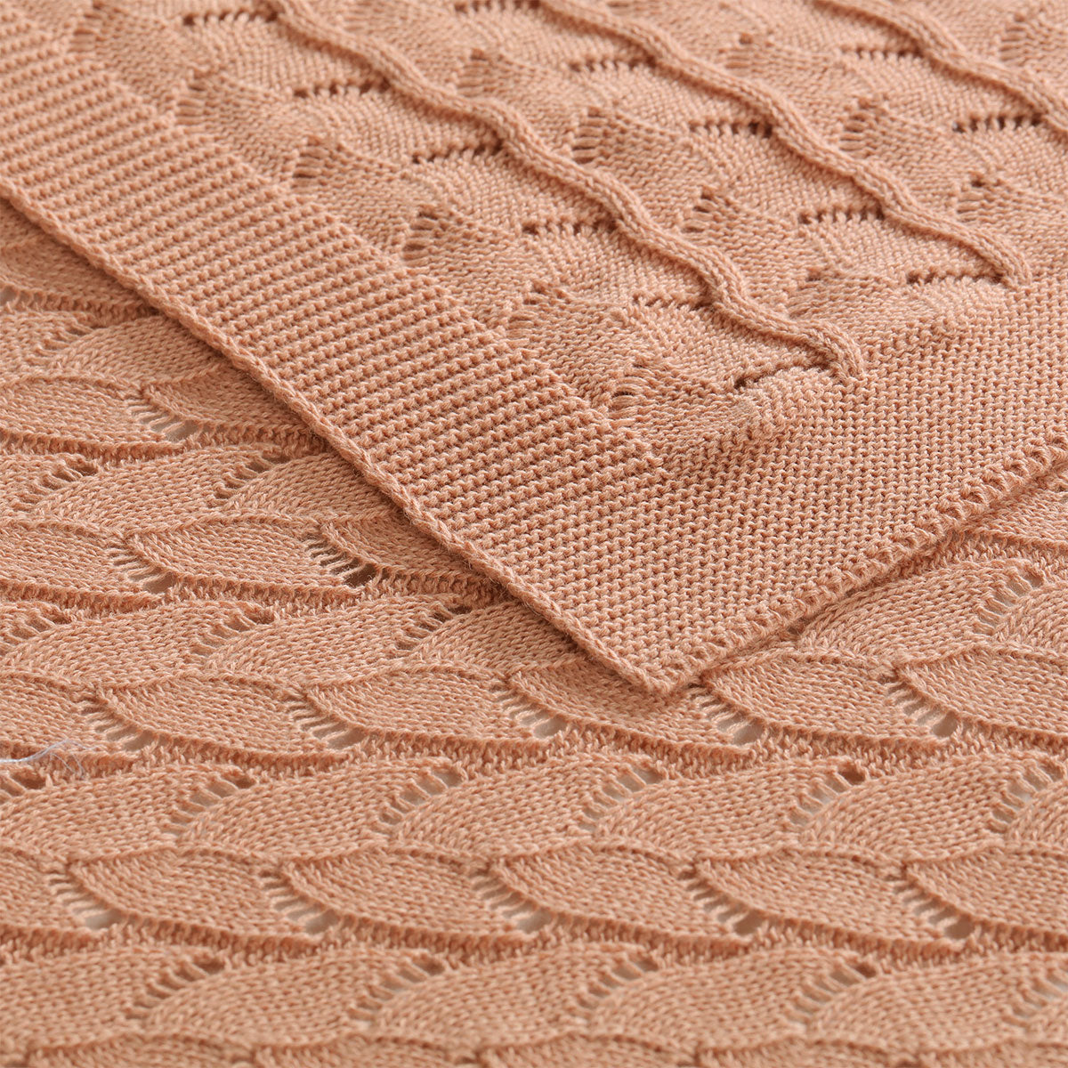 Little Gem Lyla Dusty Pink Cotton Baby Blanket 75 x 100 cm V442-HIN-BLANKET-LYLABABY-DUSTYPINK-CT