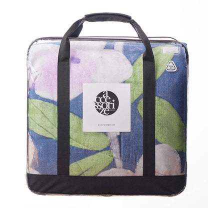 Accessorize Bella Blue Floral 3 Piece Comforter Set Queen V442-HIN-COMFORTER-BELLA-BLUE-QS