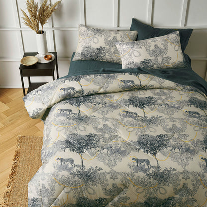 Big Sleep 3 Piece Matteo Comforter Set King V442-HIN-COMFORTER-MATTEO-INDIGO-KI
