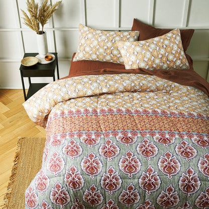 Big Sleep 3 Piece Pippa Comforter Set King V442-HIN-COMFORTER-PIPPA-MULTI-KI