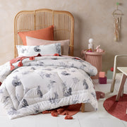 Happy Kids Woodland White 2 Piece Comforter Set Single V442-HIN-COMFORTER-WOODLAND-WHITE-SB