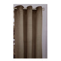 One Piece of Sienna Eyelet Curtain 120 x 213cm Walnut V442-HIN-CURTAIN-SIENNAEYELET-WALNUT-RE