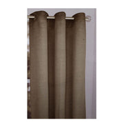 One Piece of Sienna Eyelet Curtain 120 x 213cm Walnut V442-HIN-CURTAIN-SIENNAEYELET-WALNUT-RE
