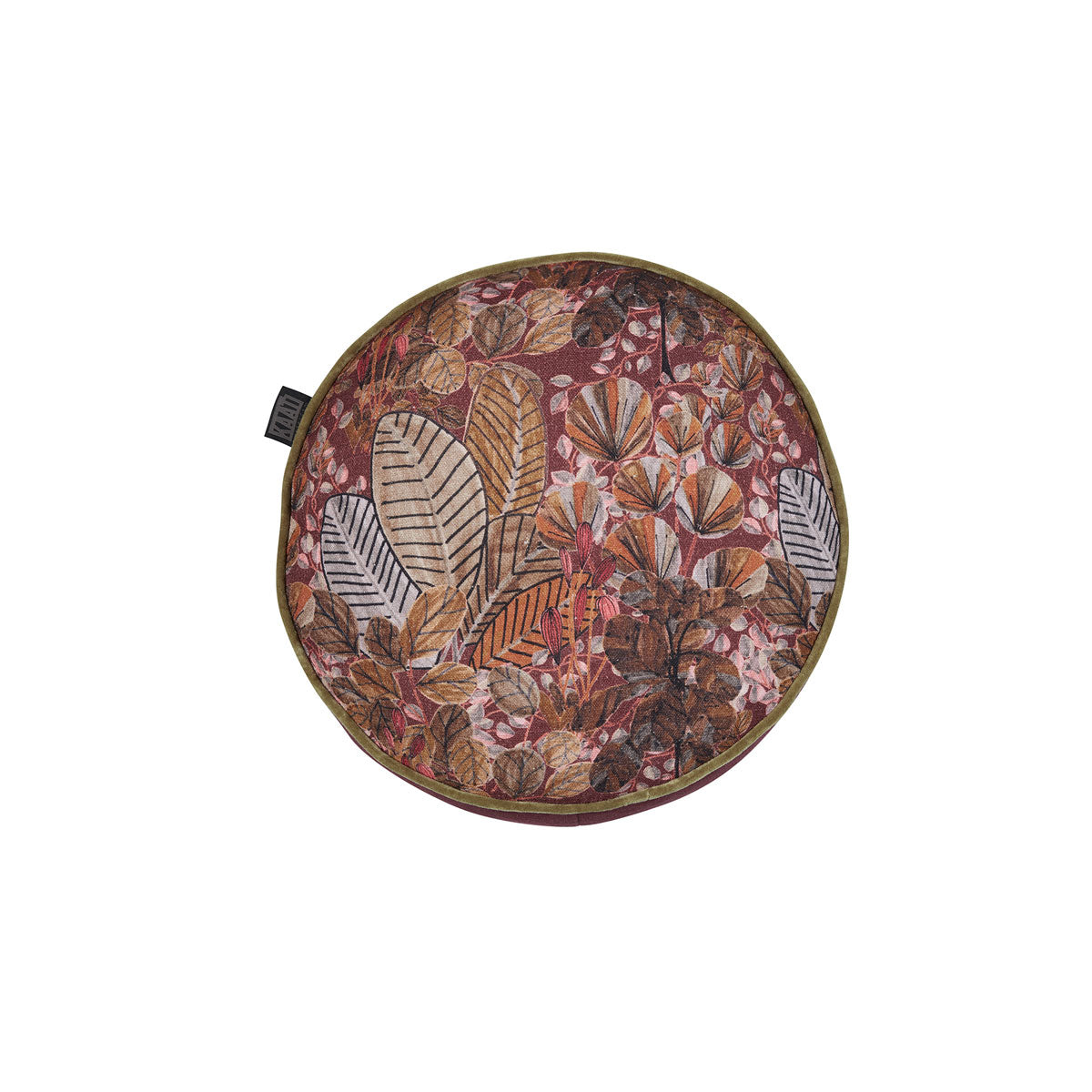 KAAT Amsterdam Asa Multi Botanical Round Filled Cushion 40cm Diameter V442-HIN-CUSHION-AMSTERDAMASA-MULTI-RD