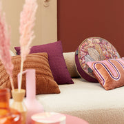 KAAT Amsterdam Asa Multi Botanical Round Filled Cushion 40cm Diameter V442-HIN-CUSHION-AMSTERDAMASA-MULTI-RD