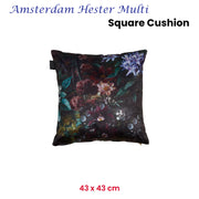 KAAT Amsterdam Hester Multi Botanical Square Filled Cushion 43cm x 43cm V442-HIN-CUSHION-AMSTERDAMHESTER-MULTI-SQ