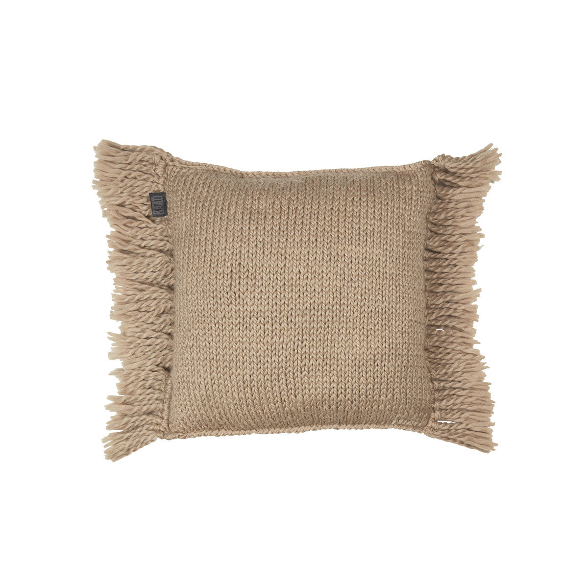 KAAT Amsterdam Jonine Sand Square Filled Cushion 45cm x 45cm V442-HIN-CUSHION-AMSTERDAMJONINE-SAND-SQ