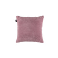 KAAT Amsterdam Ribbed Pink Square Filled Cushion 43cm x 43cm V442-HIN-CUSHION-AMSTERDAMRIBBED-PINK-SQ