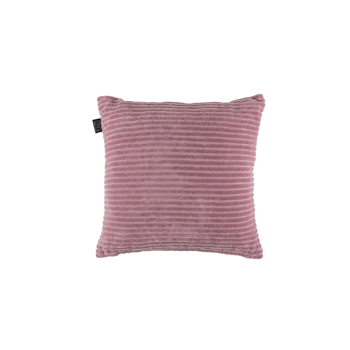 KAAT Amsterdam Ribbed Pink Square Filled Cushion 43cm x 43cm V442-HIN-CUSHION-AMSTERDAMRIBBED-PINK-SQ