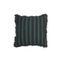 KAAT Amsterdam Viggo Green Stripe Square Filled Cushion 45cm x 45cm V442-HIN-CUSHION-AMSTERDAMVIGGO-GREEN-SQ