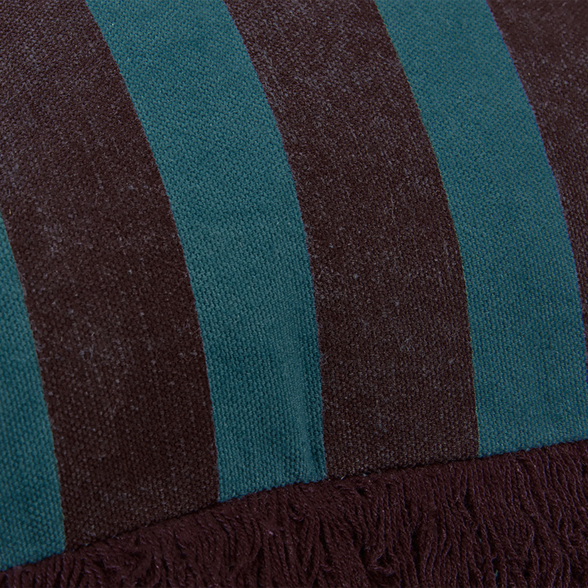 KAAT Amsterdam Viggo Red Stripe Square Filled Cushion 45cm x 45cm V442-HIN-CUSHION-AMSTERDAMVIGGO-RED-SQ